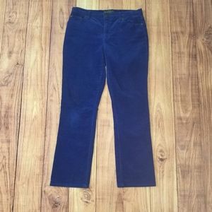 LRL Lauren Jeans Co. Blue Corduroys Size 8P